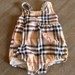 6m Burberry One Piece Swimsuit